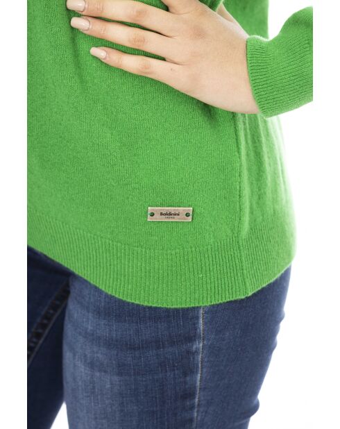 Groene trui met lange mouwen Genova