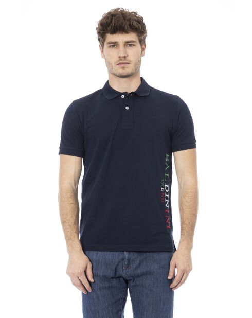 Sondrio blauw/marineblauwe poloshirts