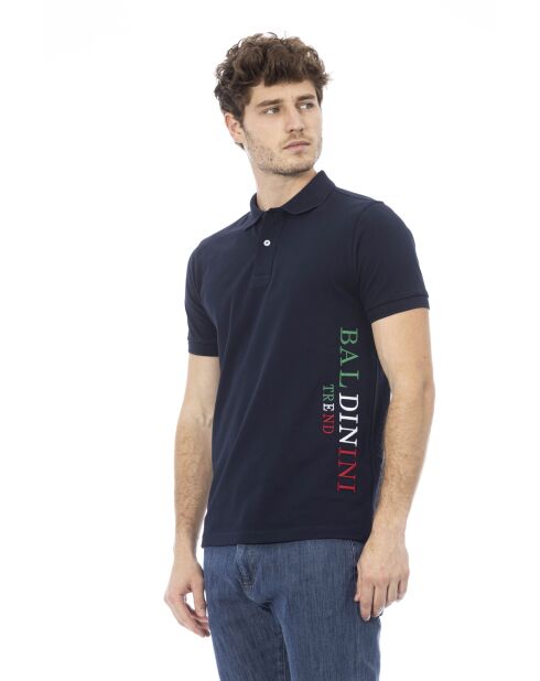 Sondrio blauw/marineblauwe poloshirts