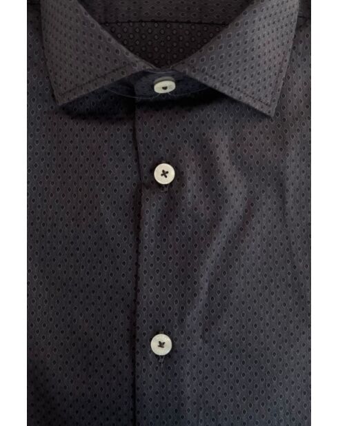 Chemise Slim Grise