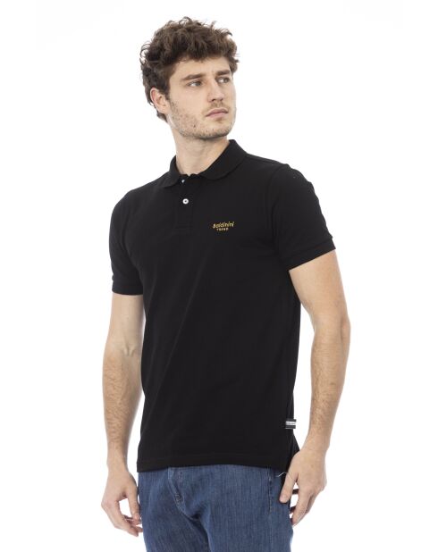 Sondrio zwart/gouden poloshirts