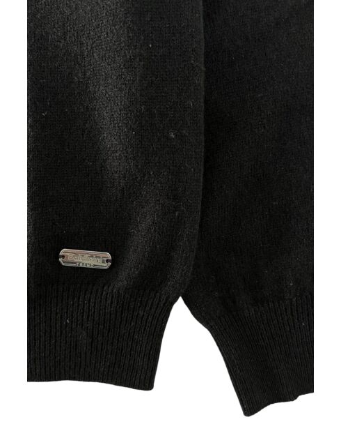 Taranto zwarte trui met ronde hals