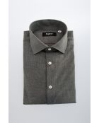 Chemise Slim Grise