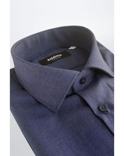 Chemise Slim Bleue