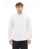 Chemise Livorno Blanc/Ciel