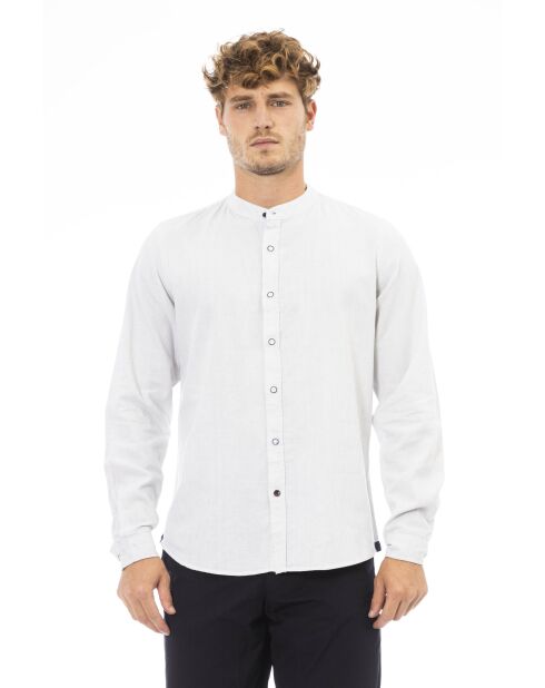 Wit/Sky Livorno-shirt