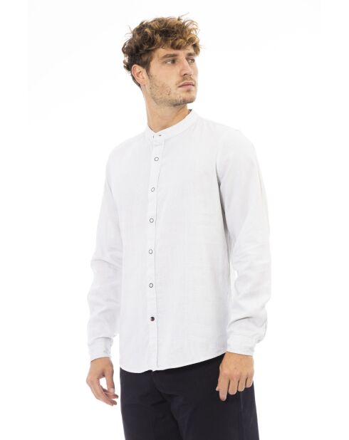 Wit/Sky Livorno-shirt