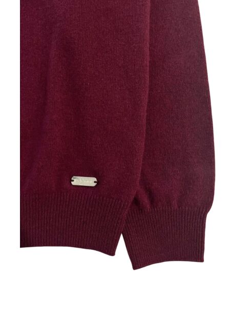 Pull à col rond Taranto Bordeaux