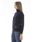 Matera Mittelblauer Pullover