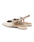 Ballerines Luna en cuir beiges