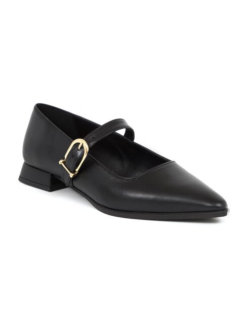 Ballerine Dory in pelle nera