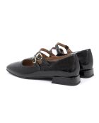 Ballerines Dune vernies noires