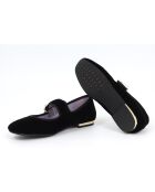 Ballerines  Devur en velours noires