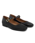 Ballerines Debol en cuir noires