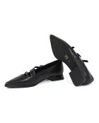 Ballerine Dinka nere in pelle