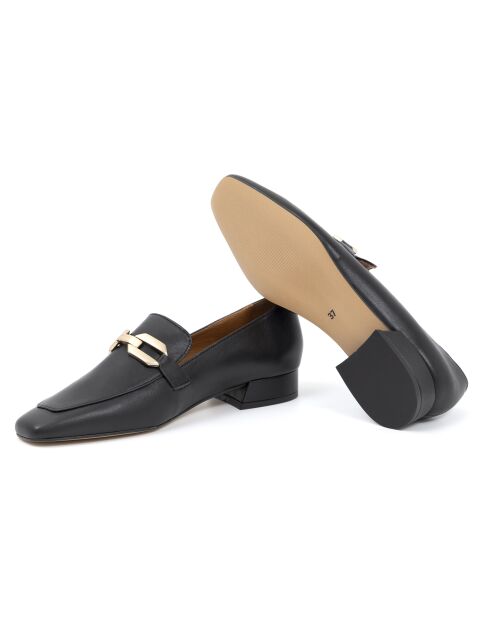 Mocassini Dinora in pelle nera