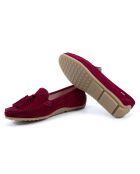 Mocassini Sidela in camoscio rosso