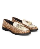 Hellbraune Mokassins Floris aus Leder