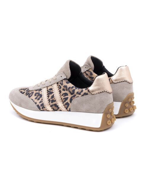 Zapatillas Kaira de gamuza gris