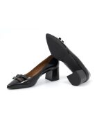 Zapatos de tacón Dase de piel negra - Tacón: 5 cm