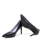 Escarpins Chasy habillées en cuir noirs - Talon : 8 cm