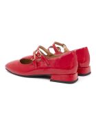 Ballerines Dune vernies rouges