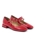 Ballerines Dune vernies rouges