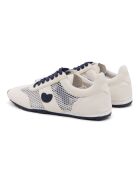 Baskets Mora en daim blanches