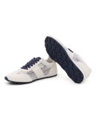 Baskets Mora en daim blanches