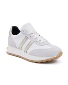 Baskets Jadiya en daim blanches