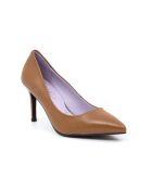 Pumps Dasy in pelle marrone - Tacco: 8 cm