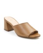 Braune Mules aus Veloursleder Aclau