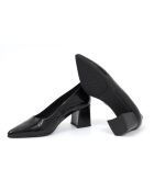 Escarpins Charila en cuir noirs - Talon : 5 cm