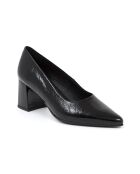 Escarpins Charila en cuir noirs - Talon : 5 cm
