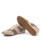 Zapatillas Mora de gamuza beige