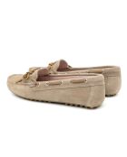 Mocassini Seran in suede beige