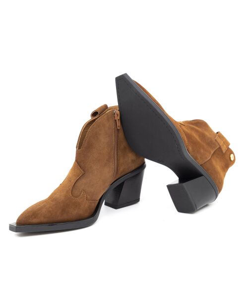 Botas de gamuza marrón Sorio