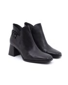 Botines de piel Bela negros - Tacón: 5.5 cm