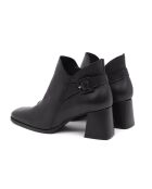 Botines de piel Bela negros - Tacón: 5.5 cm