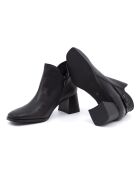 Botines de piel Bela negros - Tacón: 5.5 cm