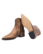 Bottines en Cuir Eira dorées