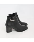 Bottines Maktor en cuir noires