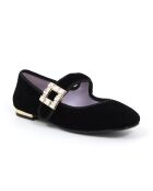 Ballerines  Devur en velours noires