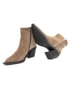 Stivali Soton in pelle scamosciata beige