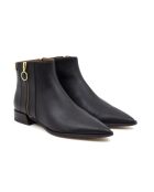 Bottines en Cuir noires
