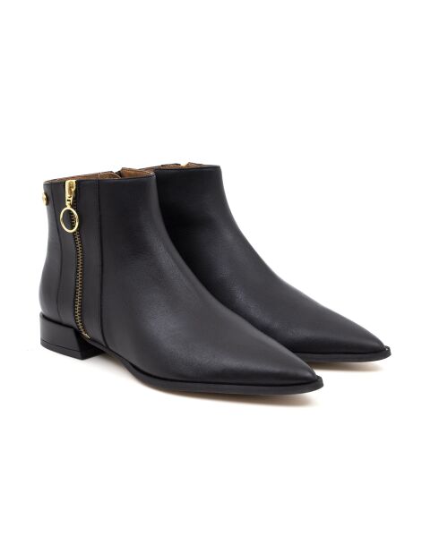 Bottines en Cuir noires