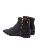 Bottines en Cuir noires