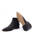 Bottines en Cuir noires