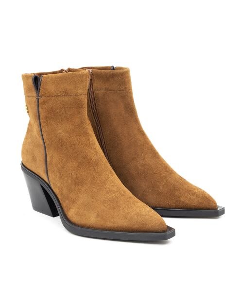 Botas Soton de gamuza camel