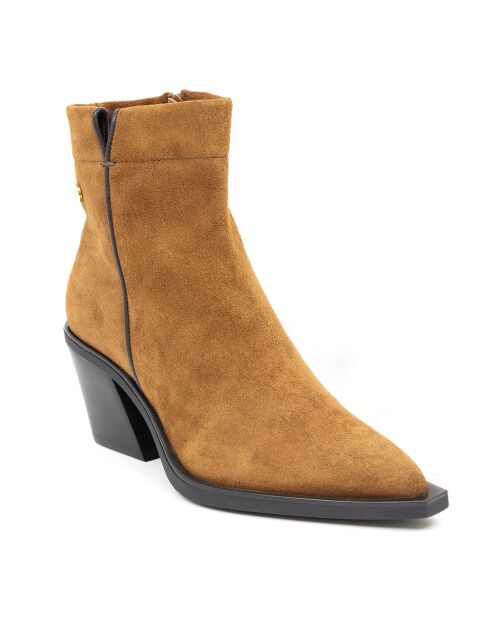 Botas Soton de gamuza camel